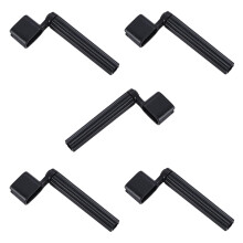 Ergonomic Grip String Winders with Pin Removal Tool Quick-Black