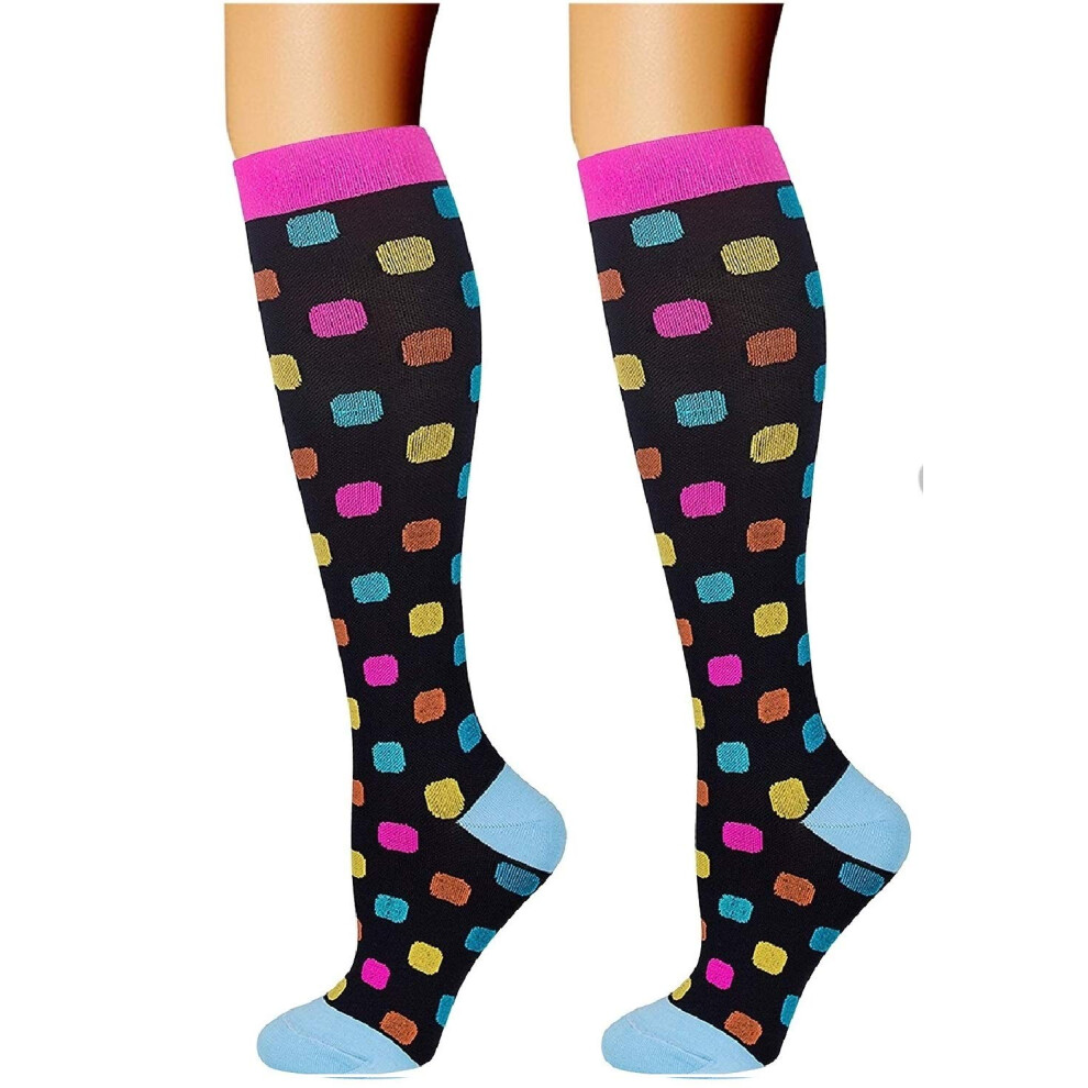 Graduated Compression Socks for Men and Women 1520mmHg, Circulation and Recovery Support for Running, Travel, Pregnancy