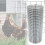 Welded Wire Mesh 1in x 1in x 36in x 15m galvanised 3