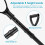 Adjustable Standing Aid for Elderly with Lift Assist Handle, Stable Wide Base and Ergonomic Secure Grip 4