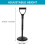 Adjustable Standing Aid for Elderly with Lift Assist Handle, Stable Wide Base and Ergonomic Secure Grip 5