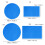 Swimming Pool Cover Foldable Mat Waterproof-Square 259 170cm 4