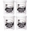Black & White Genuine Pluko Hair Dressing Pomade 200ml x4 1