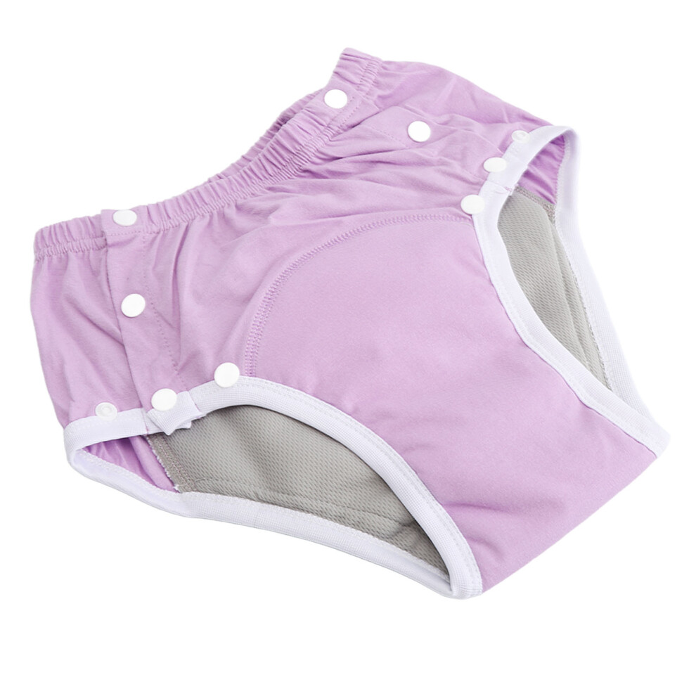 Highly Absorbent Reusable Cotton Incontinence Underwear Adults Leakproof M Size