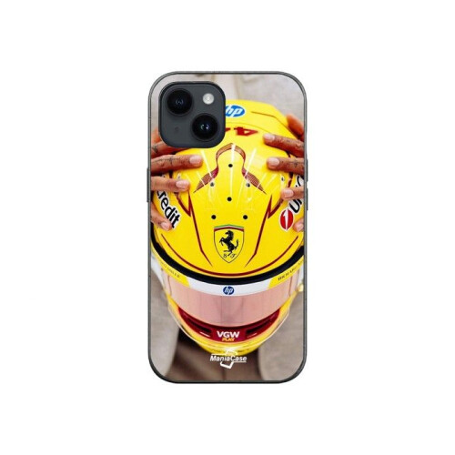 Ferrari Capa de telefone - Ferrari - Iphone 13 - Flexível - Silicone - Hamilton 44