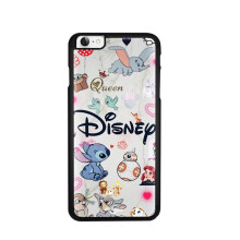 Funda de teléfono - Disney - Iphone SE 2020 - Flexible - Silicona - Personajes Stitch Ariel Dumbo