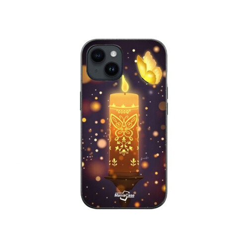 Disney Capa de telefone - Disney - Iphone 13 - Flexível - Silicone - Encanto vela mágica