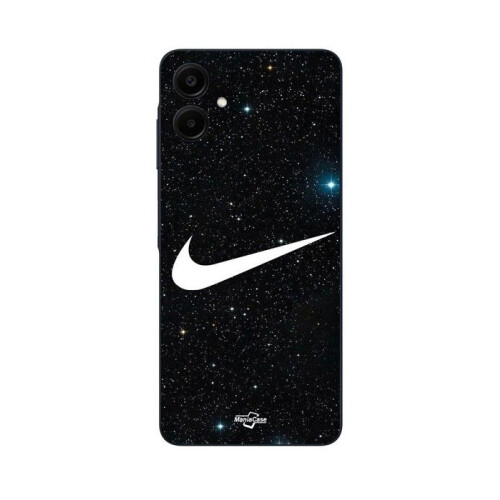 Nike Handyhülle - Nike - Galaxy A06 - Silikon - Schwarz - Sternenhimmel