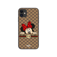 Custodia per telefono - Gucci - Iphone 11 - Soffice - Silicone - Minnie
