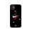 Nike Capa de telefone - Nike - Iphone 12 - Flexível - Silicone - Logo Jordan preto 1