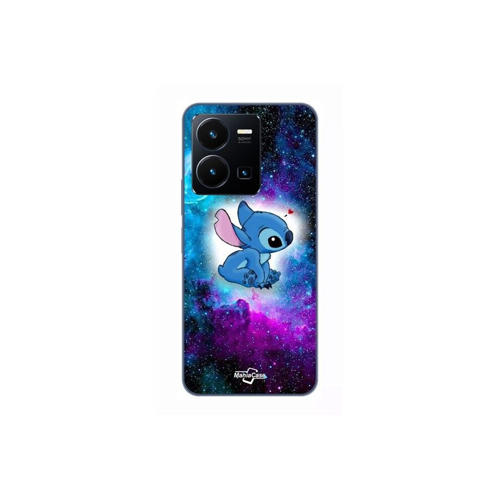 Coque Für Vivo Y35 4G Stitch Ohana Bunte Farben Maniacase 8445724817374