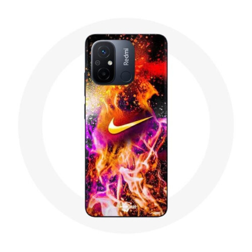 Nike Coque - Nike - Redmi 12C - Flexibel - Kleurig - Schilderij