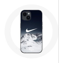 Hülle für iPhone 14 - Nike - Logo Schnee Winter - Flexibel - Synthetisch - Unisex