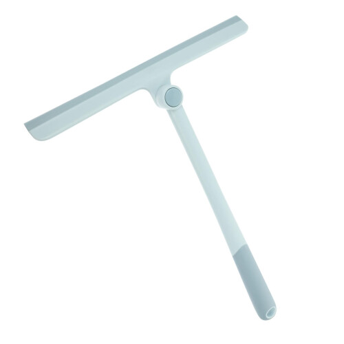 2 Pack Window Squeegee and Shower Glass Cleaner with Ergonomic Grip for Fast, Scratch Cleaning