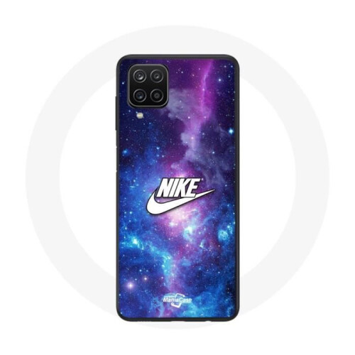 Nike Capa - Nike - Samsung Galaxy A22 4G - Logo Branco - Flexível - Colorido