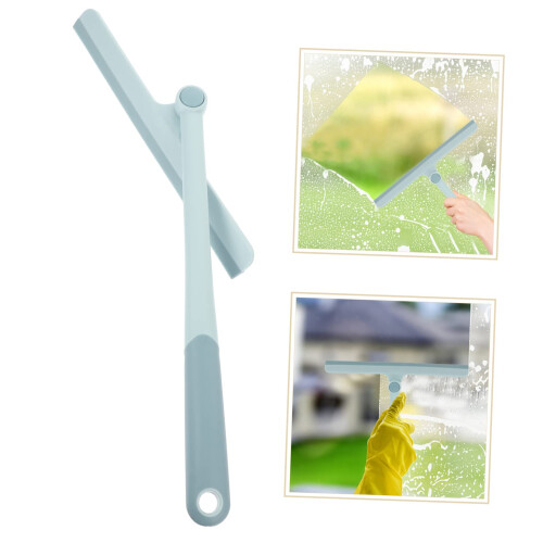 2 Pack Window Squeegee and Shower Glass Cleaner with Ergonomic Grip for Fast, Scratch Cleaning 1