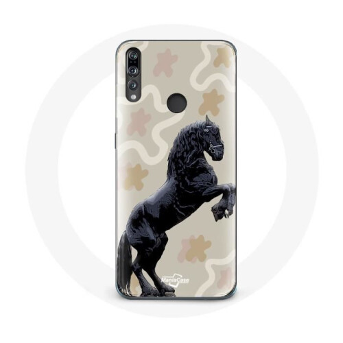Huawei Coque - Huawei - P30 Lite - Schwarz - Flexibel - Pferderasse