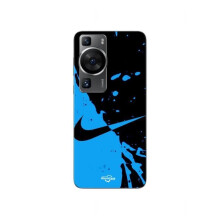 Coque - Nike - P60 - Zwart en blauw - Flexibel - Logo