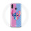 Huawei Coque - Huawei - P20 Lite - Flexível - Proteção - Stitch e Angel Azul Rosa 1