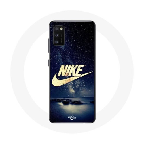 Nike Capa - Nike - Samsung Galaxy S20 - Logotipo Dourado - Noite Estrelada - Flexível