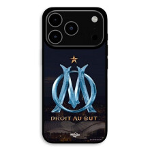 Coque für iPhone 17 Pro Max OM Logo in Blau und Gold Stade Maniacase
