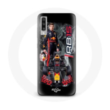 Funda - Red Bull - Samsung Galaxy A70 - Flexible - Negro - Max Verstappen