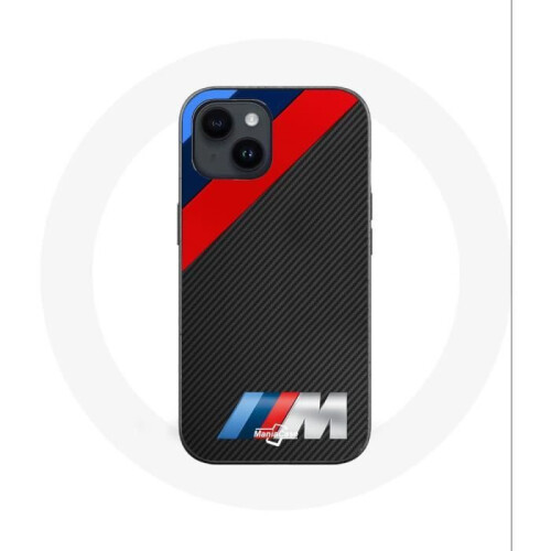 BMW Capa para Iphone 14 - BMW - M Collection - Flexível - Preto - Logo