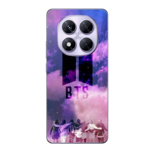 Xiaomi Funda - Xiaomi - Redmi Note 14 Pro 5G - Flexible - Negro - Logo de BTS Kpop