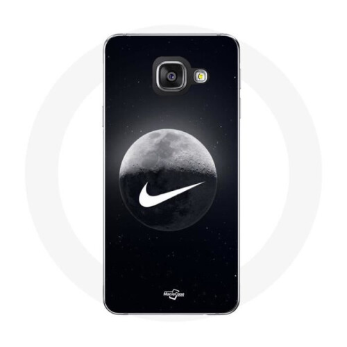 Nike Coque - Nike - Galaxy A3 2016 - Schwarz - Flexibel - Mondmuster