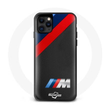 Coque - BMW - Iphone 13 - Rigide - Zwart - Sportief Design M Collectie