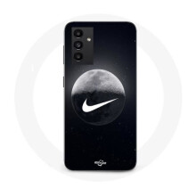 Coque - Nike - Galaxy A34 5G - Schwarz - Flexibel - Mondmuster