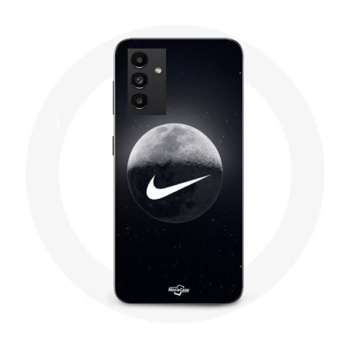 Nike Coque - Nike - Galaxy A34 5G - Schwarz - Flexibel - Mondmuster