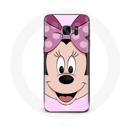 Minnie Mouse Coque - Minnie Mouse - Galaxy S7 - Flexibel - Cartoon - Kinderschutz