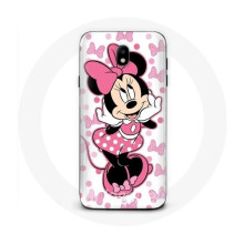 Coque - Minnie Mouse - Galaxy J3 2017 - Dessin animé mignon - Souple - Rose
