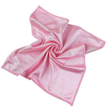 2Pcs Microfiber Cleaning Cloth 40x40cm Lint Towel for Kitchen Car Glass and Windows Pink