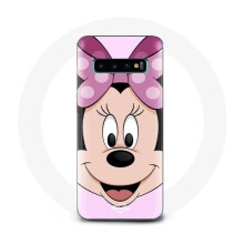 Coque - Minnie Mouse - Samsung Galaxy S10 Edge - Souple - Dessin animé - Rose