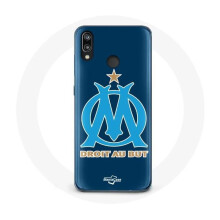 Custodia per Huawei P20 Lite - Huawei - Marseille OM - Morbida - Protezione - Blu