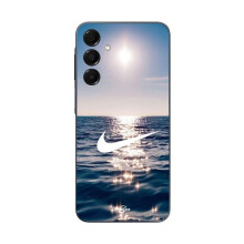 Coque - Nike - Galaxy A16 - Silicone - Soepel - Witte logo zon en zee