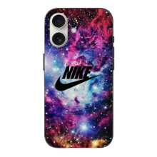 iPhone 16 Plus Hoes - Nike - Zwart Logo - Flexibel - Stylisch - Bescherming tegen schade