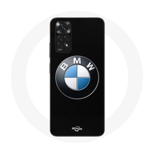 BMW Coque - BMW - Xiaomi Redmi Note 11 4G - Morbida - Nera - Logo