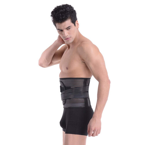 Adjustable Back Support Belt with Double Pull Compression, Breathable Mesh Lumbar Brace for Men and Women 2