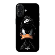 Coque - Nike - Iphone 16 - Zwart - Soepel - Motief Donald