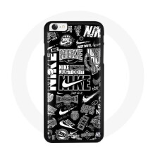 Coque - Nike - Iphone 7 - Soepel - Zwart - Synthetisch