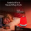 670nm Red Light Night Light for Sleep with Timer, Rechargeable, Dimmable, Sleep Aid Lamp  Light Blocking 4