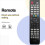 Controle Remoto EN-32963HS de Substituição para TVs para  39K370, 50K370PG, 55K370PG, 40K20P, 50K20P, 55K20PG, 40 Polegadas K20P e 55 Polegadas 6