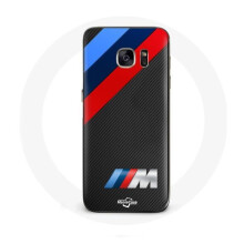 Coque - BMW - Galaxy S7 - Carbon-Logo - Verstärkter Schutz - Sportlich