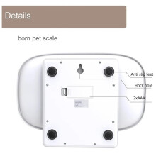Digitale Waage G für Präzises Wiegen Von Hunden, Welpen, Katzen und Babys