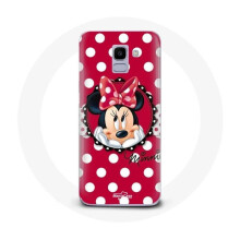 Coque - Minnie Mouse - Galaxy J6 2018 - Dessin animé - Rouge - Souple