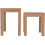 Seconique Leon Nest Of 2 Tables - Medium Oak Effect 4
