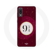 Coque - Harry Potter - Galaxy A02 - Rouge - Souple - Voie 9 3/4